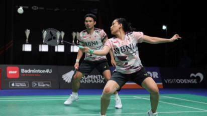 Ganda Campuran Indonesia Tampil Gemilang di Semifinal Madrid Spain Masters 2024