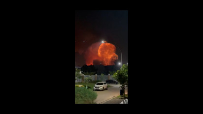 Ternyata Ini Jumlah Amunisi di Gudang Milik Kodam Jaya di Bogor yang Terbakar Hebat