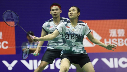Rinov Rivaldy/Pitha Haningtyas Raih Gelar Juara Spain Masters 2024 usai Menangkan Duel Sengit Kontra Wakil China