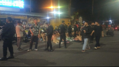 Aksi Konvoi Motor Resahkan Warga di Semarang, Polisi Langsung Turun Tangan