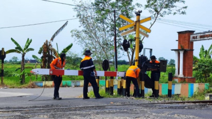 Info Mudik, Awas! Ada 190 Titik Perlintasan KA Wilayah Kerja Daop 2 Bandung Belum Dijaga Petugas 