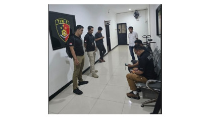 Remaja Konvoi Membawa Bendera, Petasan Dan Sajam Diamankan Polsek Kemayoran