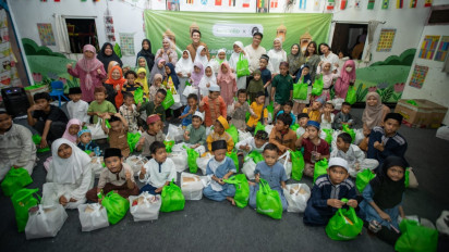 Sambut Bulan Suci Ramadhan, Lemonilo Adakan Buka Bersama dengan Murid Sekolah Alternatif Anak Jalanan