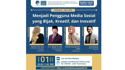 Bijak, Kreatif, dan Inovatif: Tiga Hal Penting Saat Jadi Pengguna Media Sosial