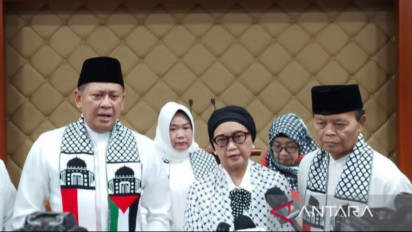 Menlu: Indonesia Cari Jalan untuk Salurkan Bantuan ke Palestina
