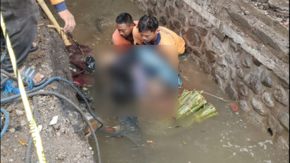 Lansia di Bali Ditemukan Tewas di Got Proyek Drainase, Diduga Korban Laka Lantas