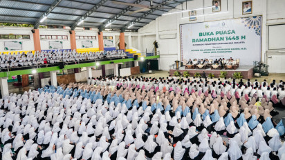 ASFA Foundation Adakan Buka Puasa Ramadhan di Ponpes Darunnajah