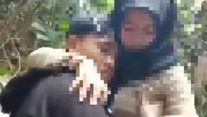 Miris! Siang Hari di Bulan Ramadhan, Sepasang Remaja di Pacitan Rekam Adegan Mesum di Hutan