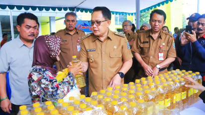 Apel Siaga Pengamanan Pasokan dan Harga Pangan Jelang Idul Fitri, Pj. Gubernur Adhy Pastikan Stok dan Harga Bahan Pokok Stabil