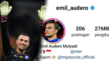 Dulu Tolak Mentah-mentah Tawaran Timnas Indonesia, Sekarang Kiper Inter Milan Ini Pasang Bendera Merah Putih dan Follow Erick Thohir