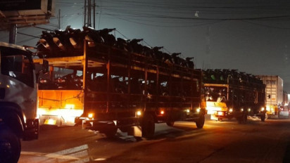 Arus Mudik: Arah Pelabuhan Ciwandan Macet Total, Truk Antre Hingga 12 Jam