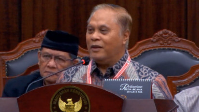 Momen Timnas AMIN Bambang Widjojanto Pertanyakan Izin Ahli KPU di Sidang Sengketa Pilpres: Dia Komisaris PT Telkom