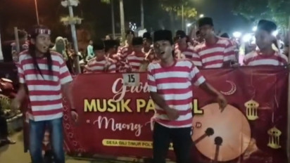 Meriah! Festival Musik Patrol di Bulan Ramadhan Dipadati Ribuan Warga Bangkalan