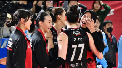 Padahal Sudah Pulang ke Indonesia, Megawati Hangestri Trending Lagi di Korea, Media Lokal Negeri Ginseng Bilang Megatron...