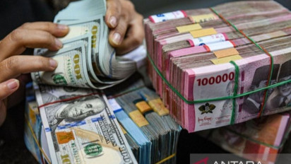 Antisipasi Penurunan Cadangan Devisa Maret 2024, Kurs Rupiah Melemah ke RP15.931 per Dolar AS