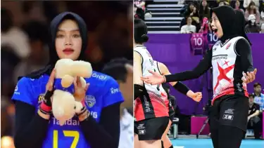 Kolase Wilda Siti Nurfadilah dan Megawati Hangestri