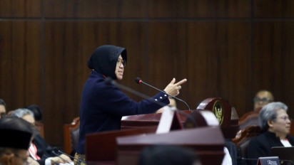 Bersaksi di MK, Risma Sebut Anggaran Kemensos Turun Rp8 Triliun di 2024