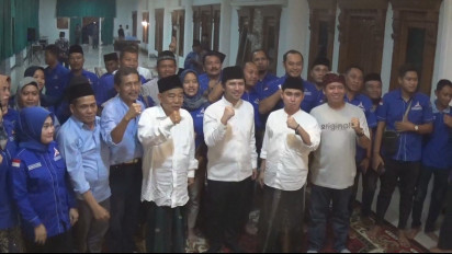 Agus Harimurti Yudhoyono (AHY) Restui Gus Barra Maju Jadi Calon Bupati Mojokerto