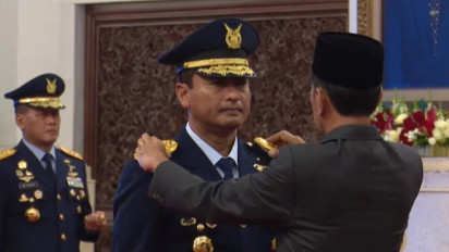 SAH! Tonny Harjono Dilantik sebagai KSAU oleh Presiden Jokowi, Naik Pangkat jadi Marsekal TNI