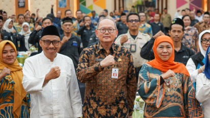 Sapa Para Pilar Sosial Jatim, Khofifah Ajak Manfaatkan Penghujung Ramadhan, Maksimalkan Ibadah dan Kejar Lailatul Qadar