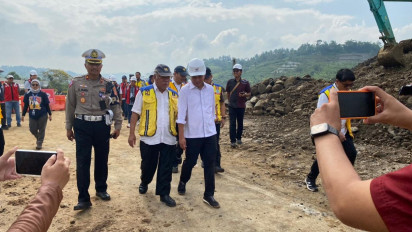 Menteri PUPR Basuki Hadimuljono Ungkap Dua Opsi Perbaikan Tol Bocimi yang Longsor