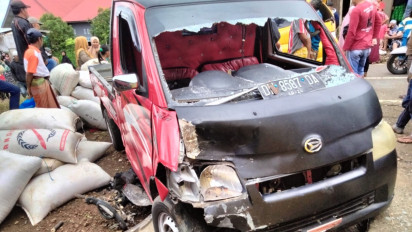 Adu Banteng Motor dengan Mobil Bak Terbuka, Bocah 6 Tahun di Jeneponto Tewas di Tempat