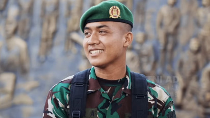 Dulunya Cuma Kuli Bangunan, Ternyata Takdir Berkata Lain, Pria ini Berhasil Raih Mimpi jadi Anggota TNI, Dukungan Sahabat Mengiringi