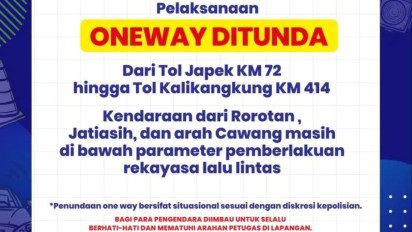 Info Mudik, Korlantas Menunda Penerapan One Way dari Tol Cipali Hingga Kalikangkung