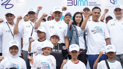 Mudik Asyik Bersama BUMN 2024, PNM Fasilitasi Ratusan Karyawan dan Nasabah