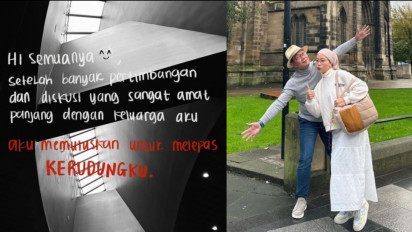 Zara Anak Ridwan Kamil Lepas Hijab, Begini Hukumnya Menurut Ustaz Adi Hidayat