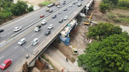 Tok! Info Mudik Terbaru, Korlantas Polri Resmi Berlakukan Sistem Contraflow di Jalan Tol Jakarta-Cikampek Hari Ini