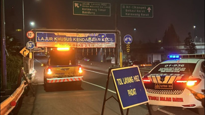 Info Mudik, Tol Layang MBZ Diberlakukan Buka-Tutup Jalur Akibat Kepadatan Kendaraan