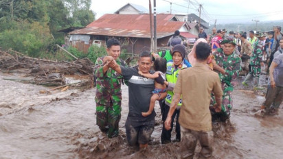 Sebanyak 256 Warga Terdampak Banjir Lahar Gunumg Marapi