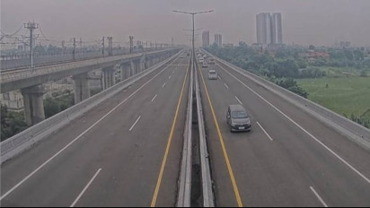 Info Mudik, Penampakan Tol Layang MBZ Sabtu Sore Ini, Jasa Marga Minta Pengendara Hati-Hati di KM 47