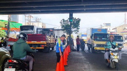 Info Mudik, Polres Bekasi Tutup 30 Putar Balik di Sepanjang Jalur Pantura