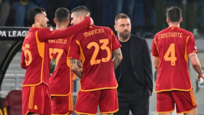 Hasil Liga Italia Serie A 2023/2024: Gianluca Mancini Bantu AS Roma Permalukan Lazio 1-0 di Derby della Capitale