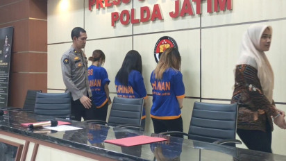 Terlibat Investasi Bodong, 3 Selebgram Diamankan Polda Jatim
