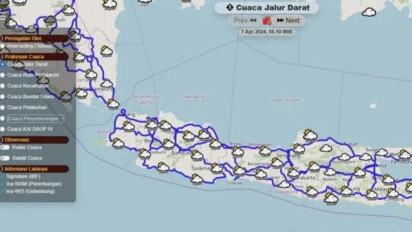 Info Mudik, Pemudik yang Naik Sepeda Motor Diimbau Waspadai Cuaca Ekstrem di Jawa Tengah, Berpotensi Hujan Disertai Petir dan Angin