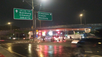 Info Mudik, 394.395 Pemudik Melintasi Jalan Tol Padaleunyi Bandung 