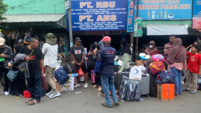 Info Mudik, Pemudik Jurusan Sumatera Numpuk di Terminal Induk Bekasi saat Puncak Arus Imbas Bus Kena Macet di Sini