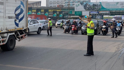 Puncak Arus Mudik di Jalur Kalimalang Bekasi Diperkirakan Nanti Malam
