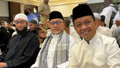 Viral Zulhas dan Bahlil Pamer Foto Bareng Khalid Basalamah, Pentolan GP Ansor Afif Fuad Saidi: Balik Lagi Sama Salafi Wahabi?