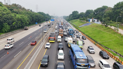 Info Mudik, Jasa Marga Tutup Jalur Contraflow KM 36 Hingga KM 47 Tol Jakarta-Cikampek