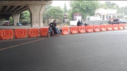 6 Pak Ogah Buka Paksa U-Turn di Bekasi Ditangkap, Polisi Langsung Kasih Efek Jera