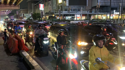 H-3 Lebaran, Ruas Jalan Arteri Kota Bekasi Masih Dipadati Pemudik Minggu Malam