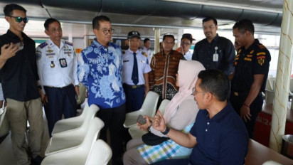 Info Mudik : Penyeberangan Kariangau Terkendali, Pj Gubernur Kaltim Ungkap Imbas Tol Samboja Mulai Beroperasi