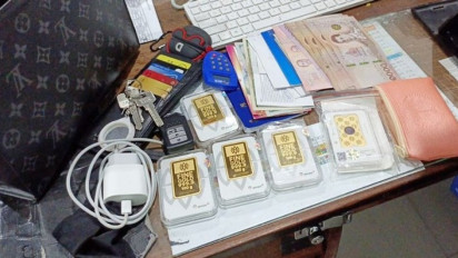 Tas Louis Vuitton Milik Penumpang Berisi Emas dan Uang Senilai Rp510 Juta Tertinggal di Stasiun Semarang Tawang