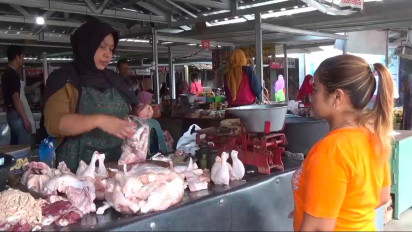 H-2 Lebaran, Harga Ayam Potong di Klaten Tembus Rp 40.000, Minat Belanja Konsumen Tetap Tinggi