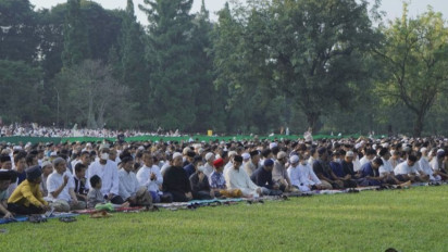 CATAT! Kebun Raya Bogor Gelar Shalat Idul Fitri 1445 Hijriah, Gratis Tiket Masuk