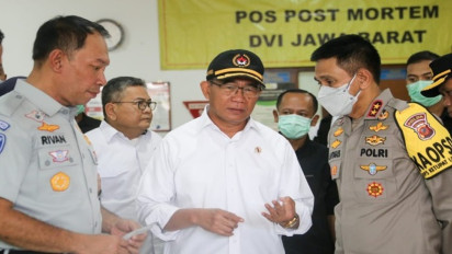 Menko PMK Gerak Cepat Tinjau Lokasi Kecelakaan Ruas Tol Cikampek KM 58, Tegaskan Pemudik Taati Aturan Berkendara